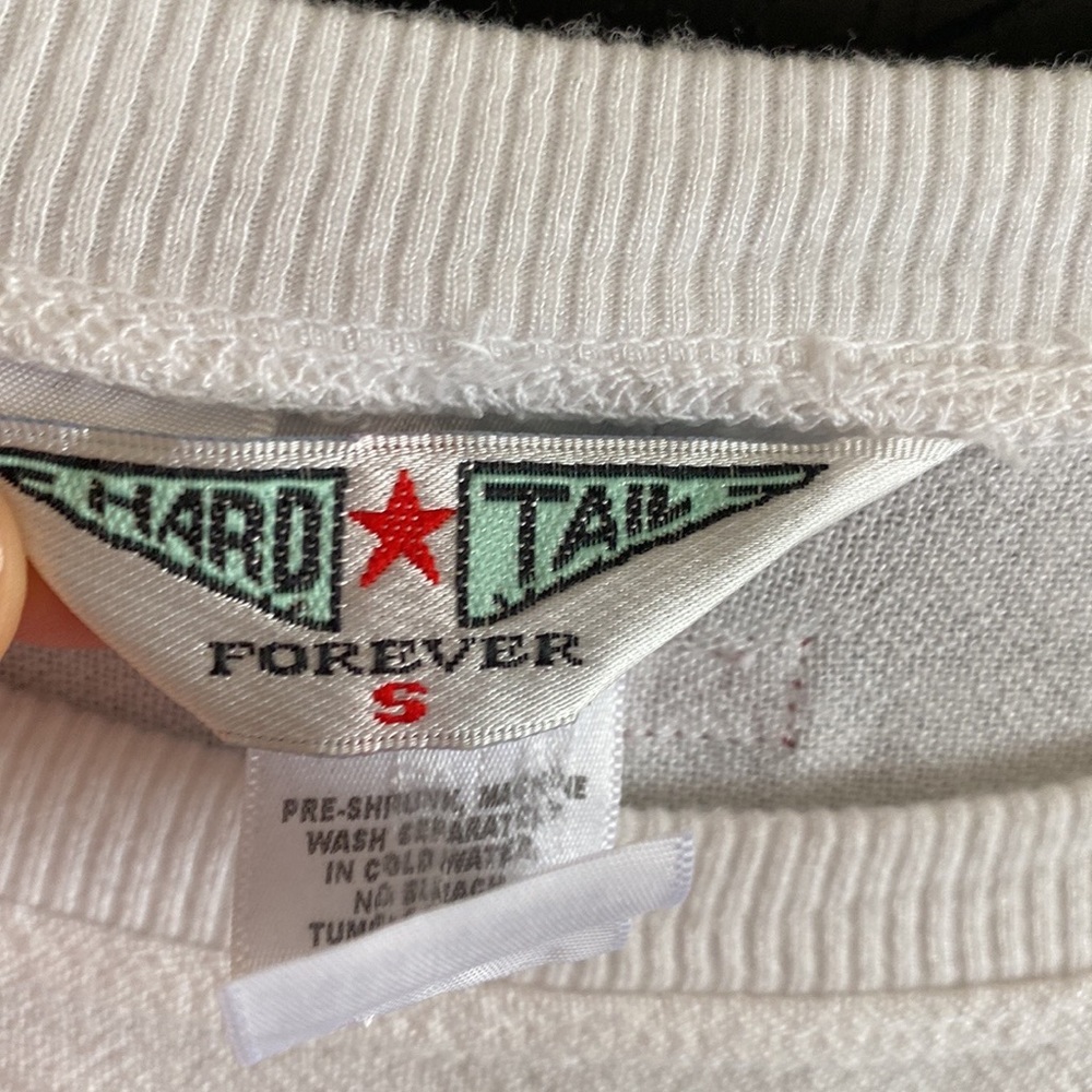 Hard Tail 100% Rayon long sleeve with pockets.